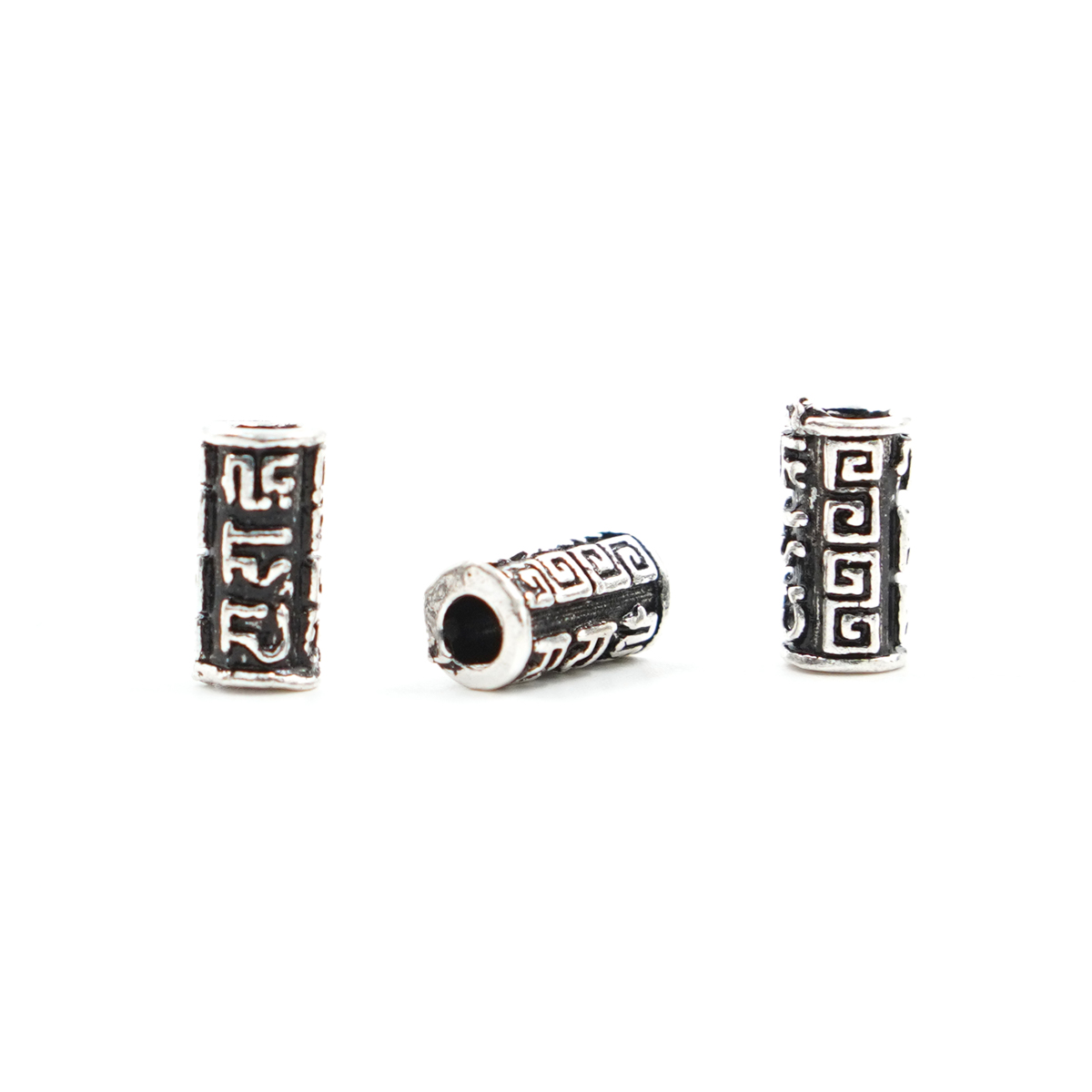 Argento 925‰ distanziatori cilindro 11x5mm