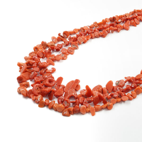 Mediterranean coral strands chips shape – Second Quality – Various Size