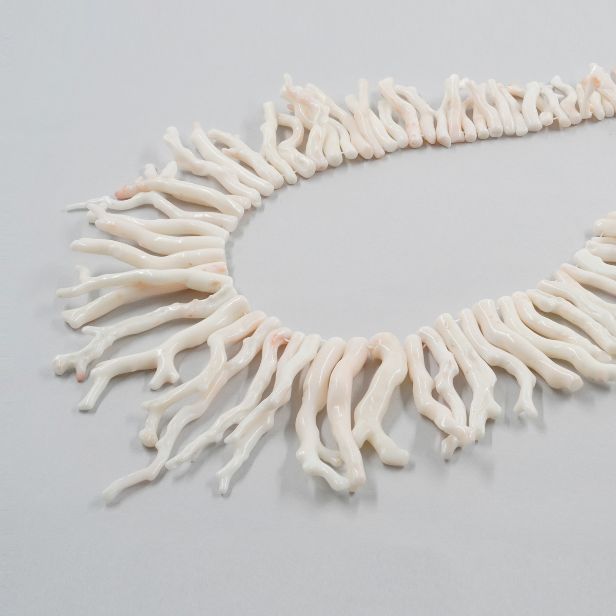 Light Pink coral strands branch shape ~195,00gr