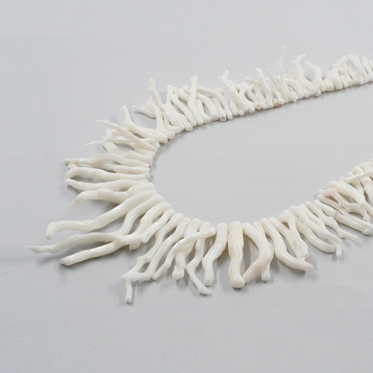 White Coral strands branch shape ~140,00gr