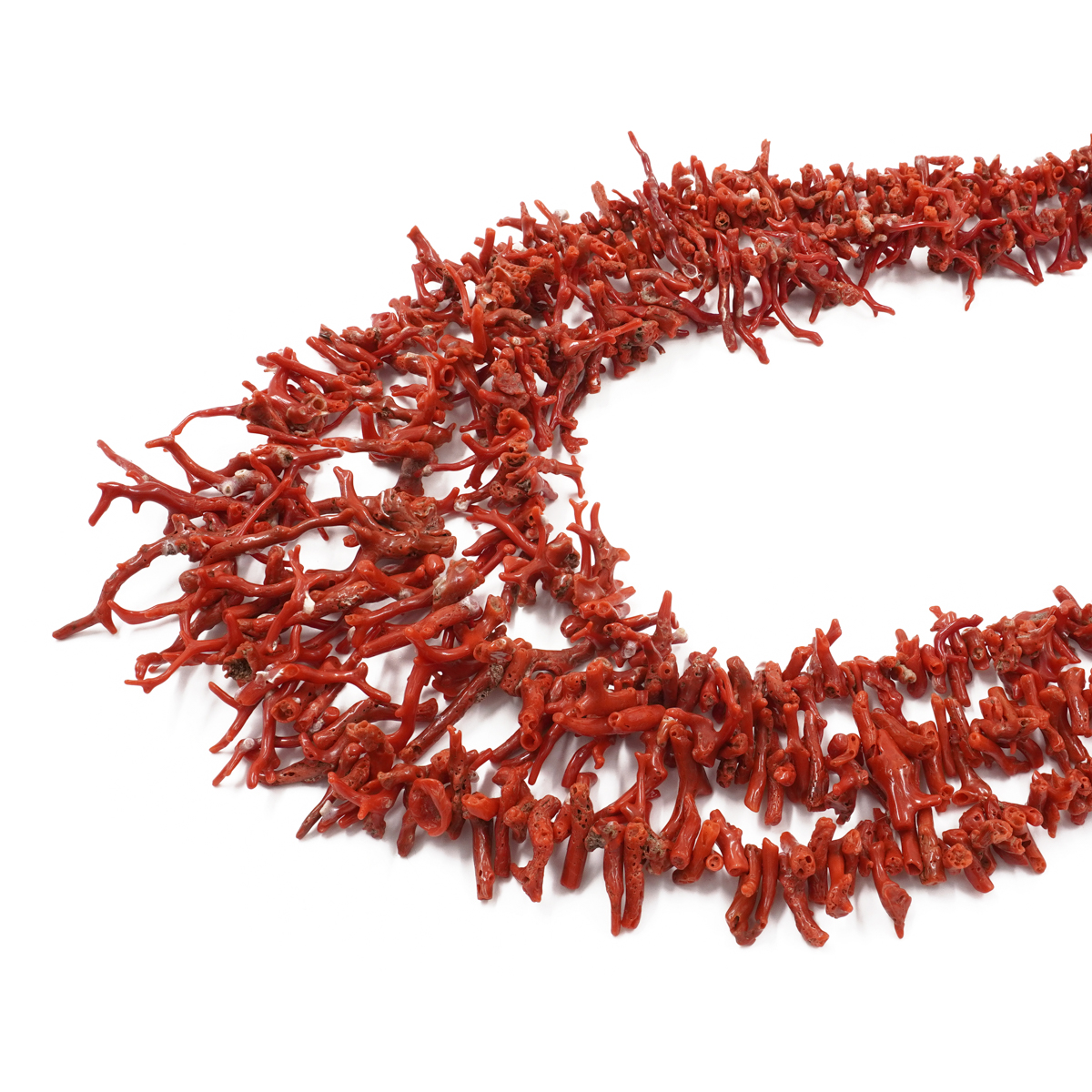 Mediterranean coral strands raw branch shape ~110,00gr - Image 2