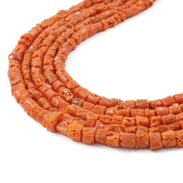 Sciacca Mediterranean coral strands cylinder shape ~5mm