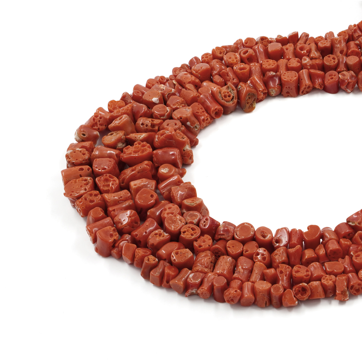 Mediterranean coral strands gradation cupolini shape