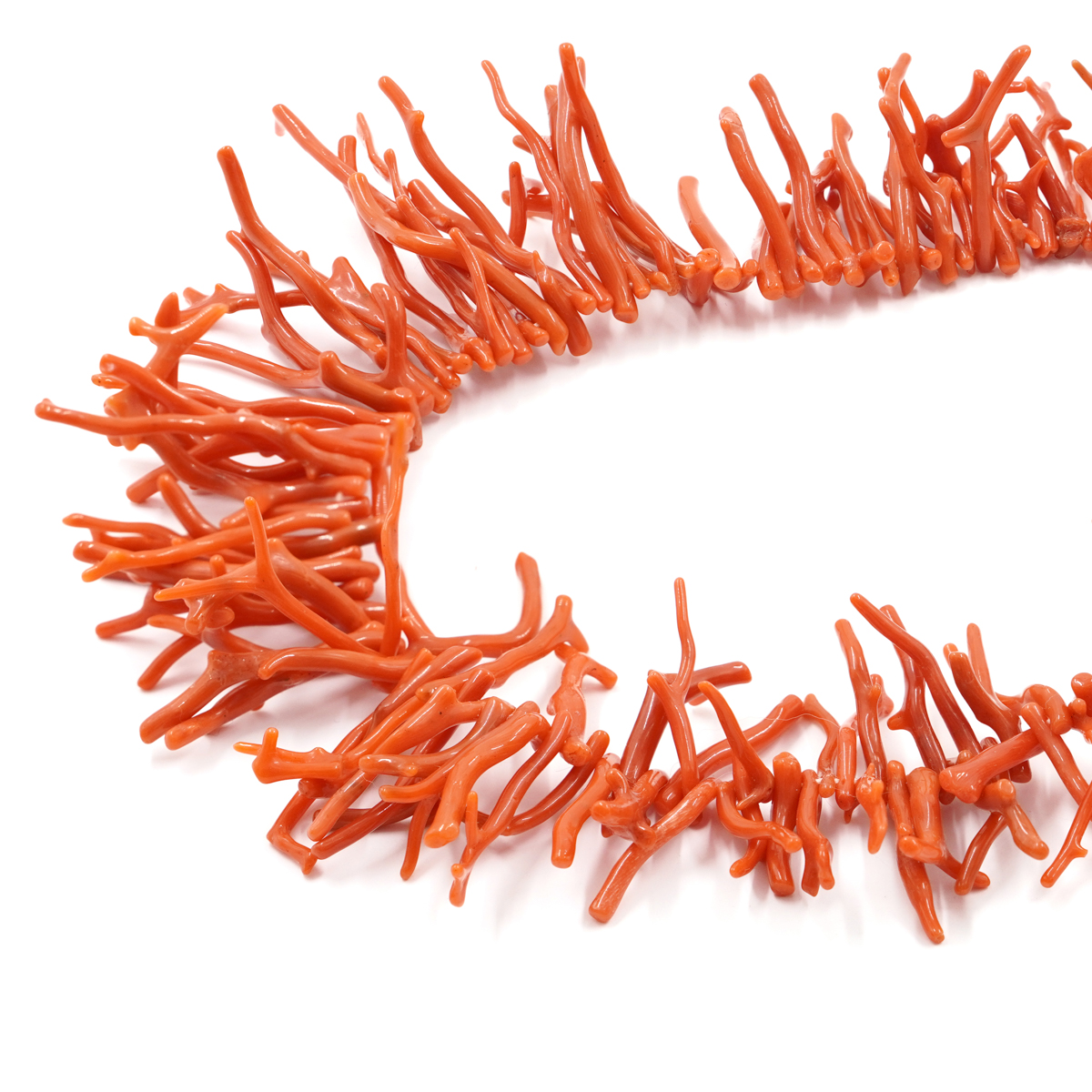 Sciacca Mediterranean coral strands branch shape ~125,00gr