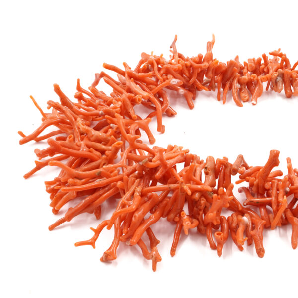 Sciacca Mediterranean coral strands branch shape ~125,00gr