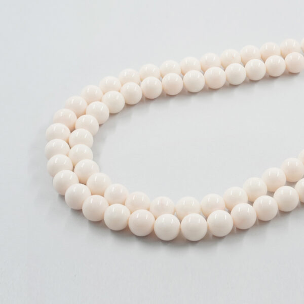 Pink Coral strands round shape 8mm-9mm