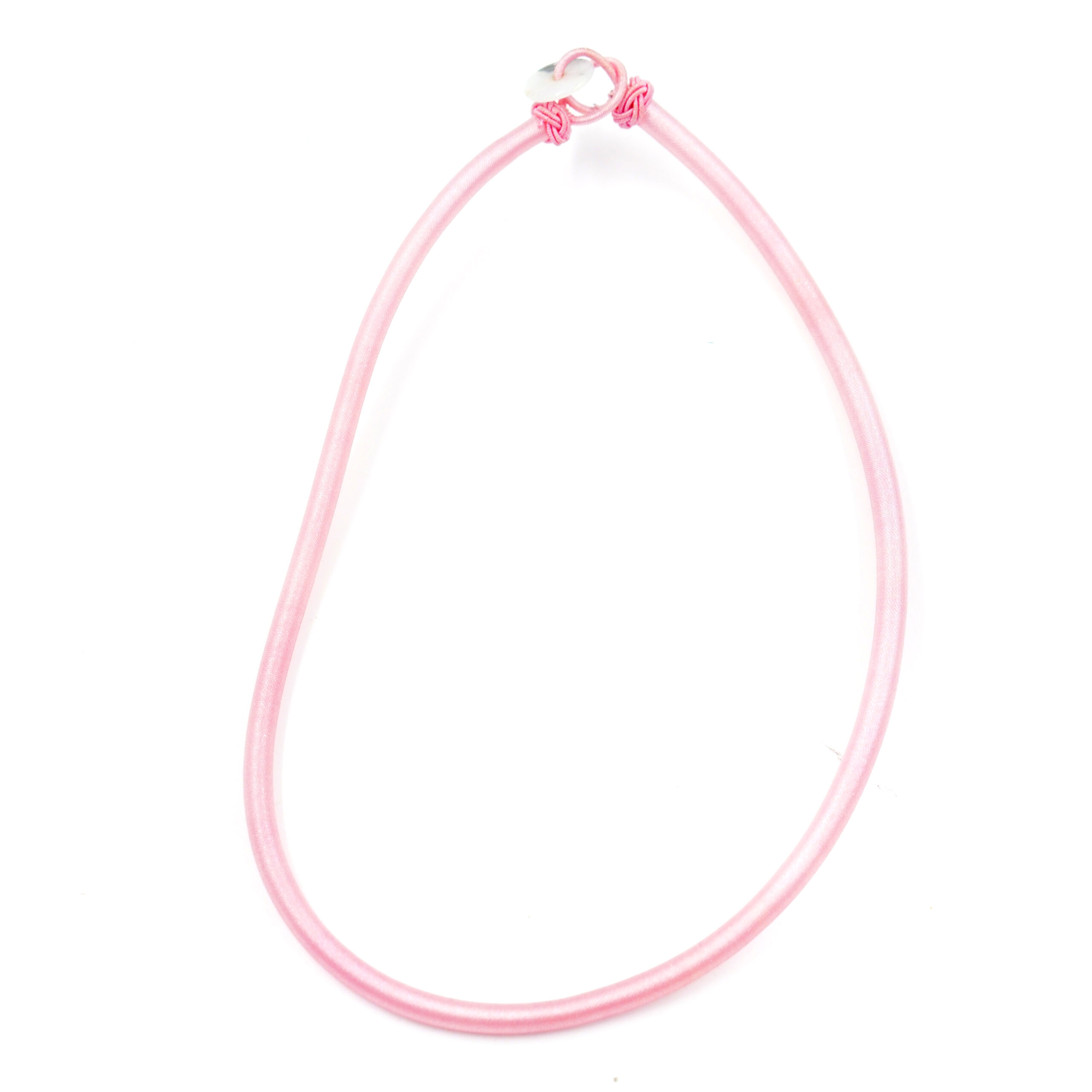 Laccio in cotone a 1 filo spessore 5mm chiusura in giada – Vari Colori - immagine 5