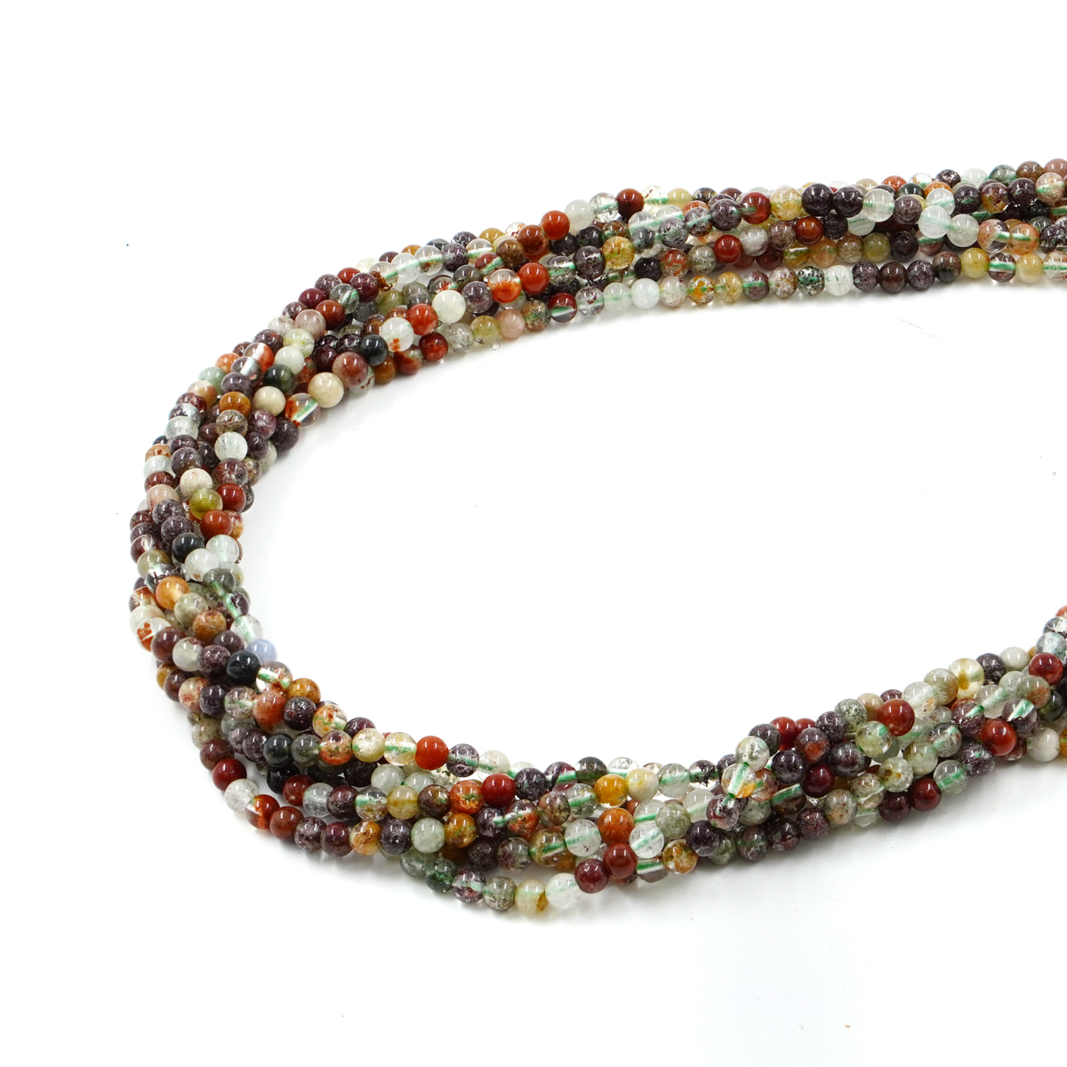 Quartz Phantom strands round shape size 4mm to 12mm - Image 2
