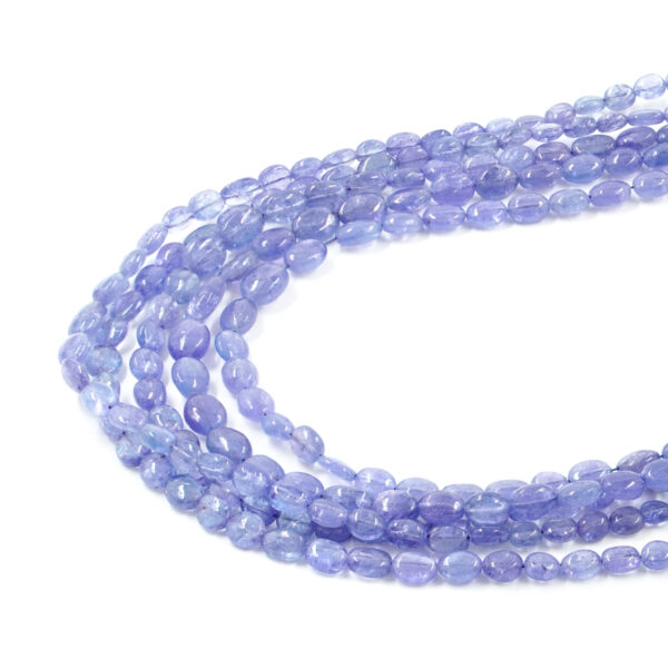 Tanzanite strands oval shape size 6x8mm