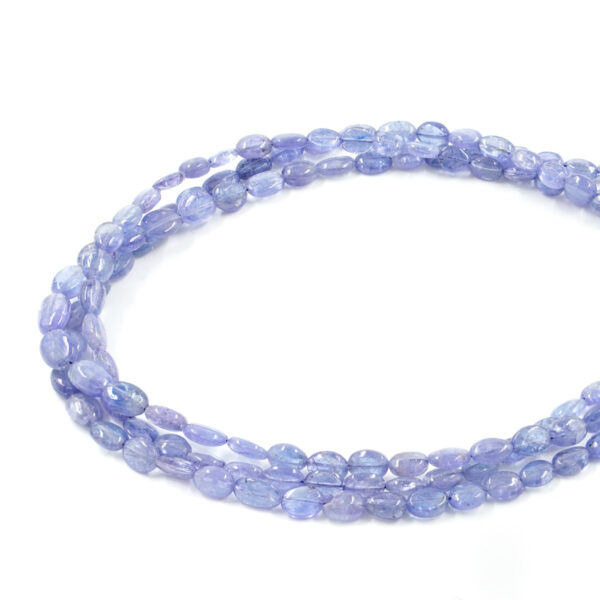 Tanzanite strands oval shape size 6x8mm –  A Quality