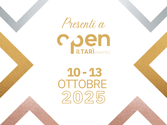 Evento Open Il Tarì – 10-13 Ottobre