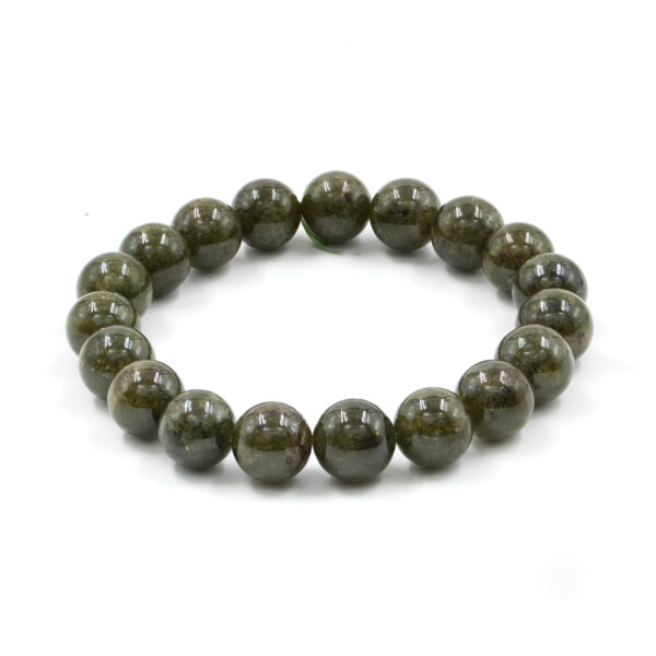 Green Garnet Bracelet round 7mm to 11mm