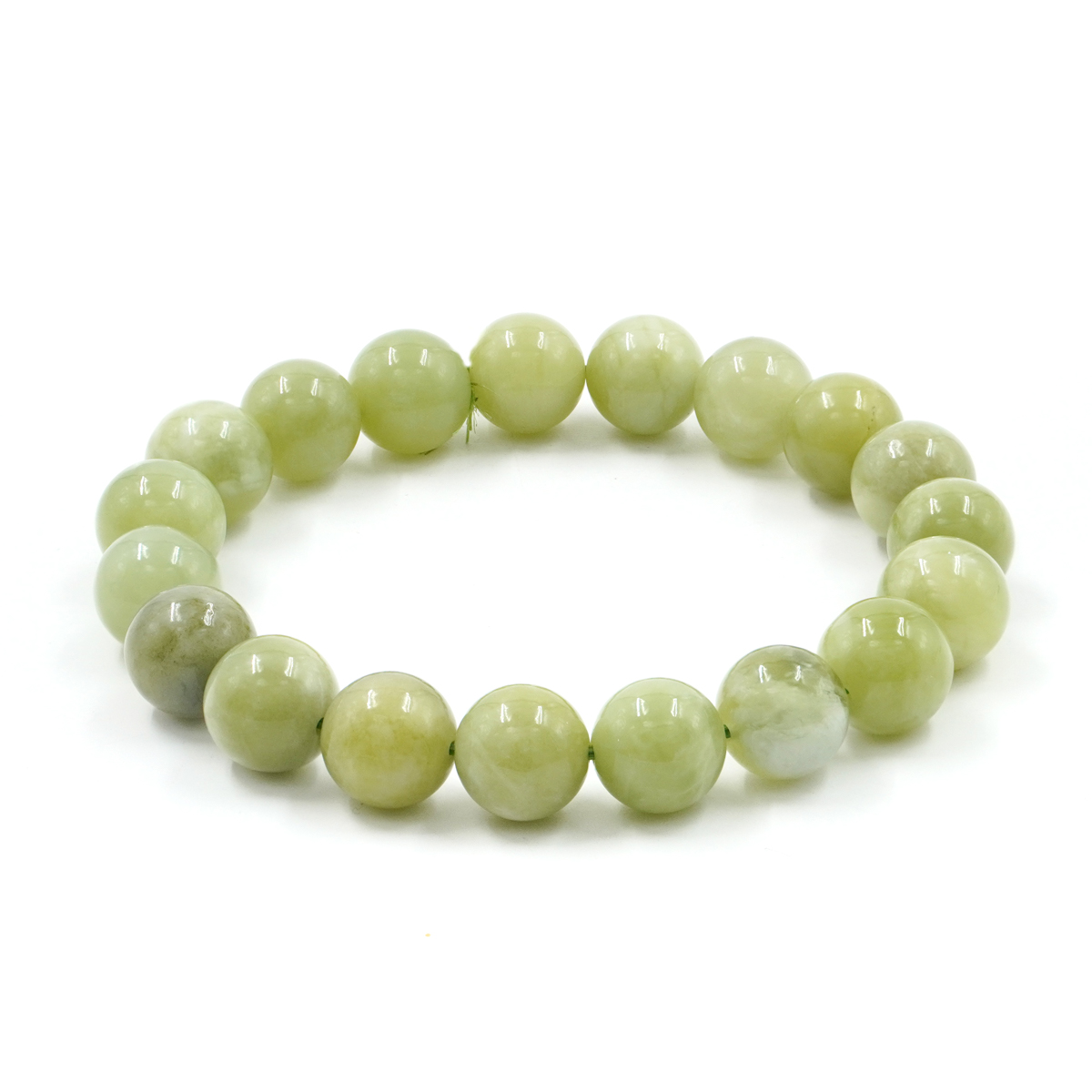 Jade Bracelet round 9mm to 11mm