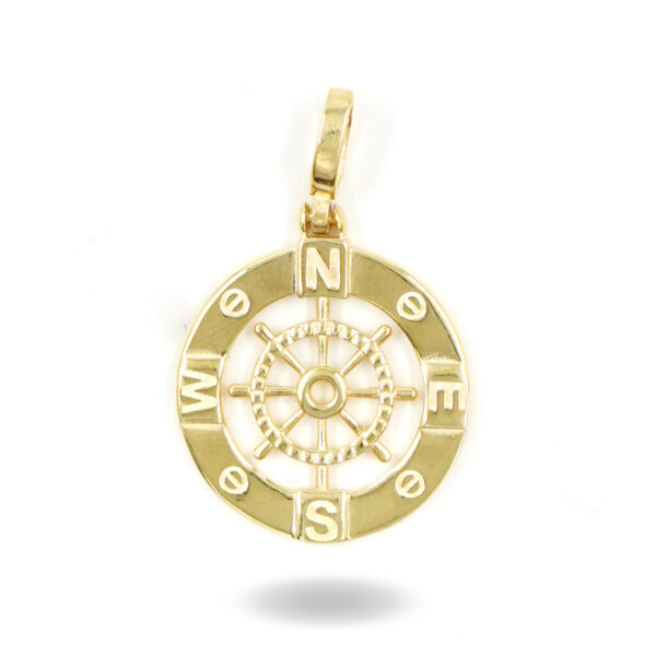 Pendente Argento Timone – Dorato
