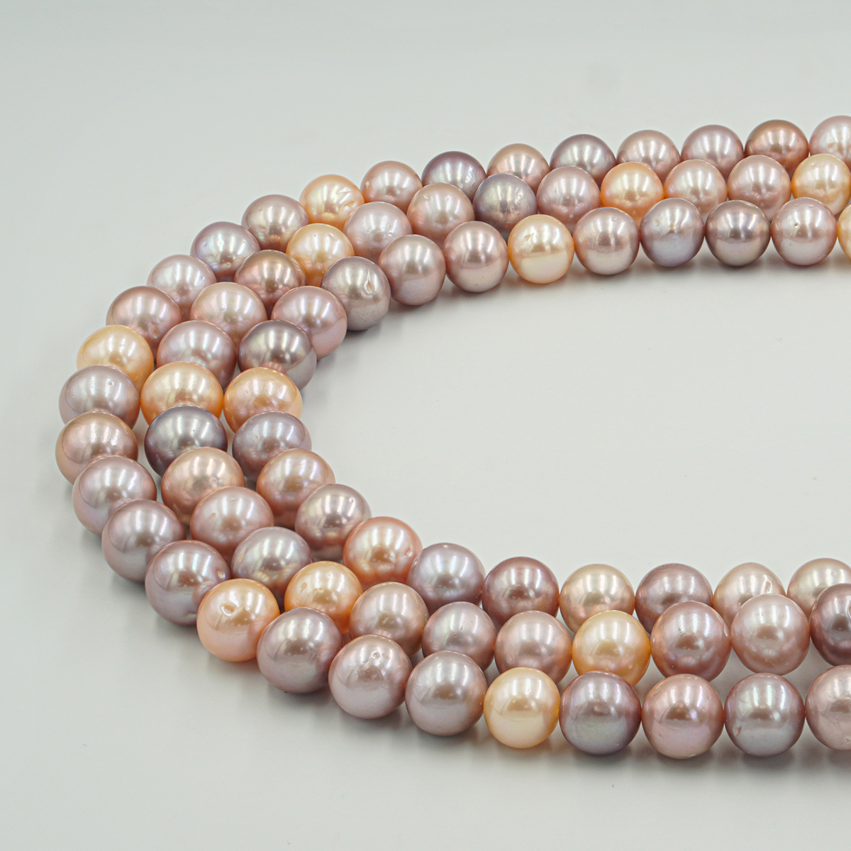 Perle Edison fili tondi 10-13mm – Multicolor