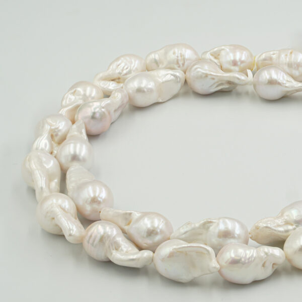 Perle Acqua Dolce fili Barocche 15-18mm
