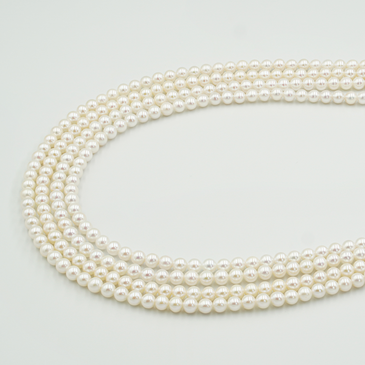 Perle Acqua Dolce fili tondi 4-4,5mm