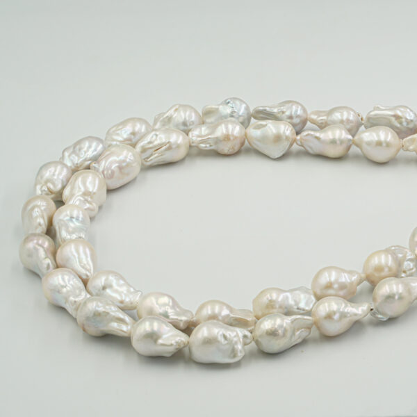 Perle Acqua Dolce fili Barocche 12-16mm
