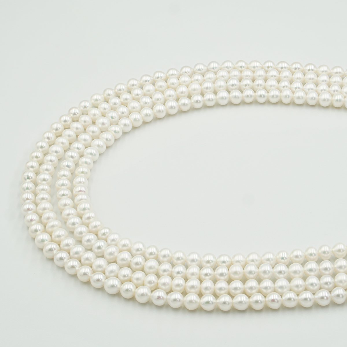 Perle Acqua Dolce fili tondi 4,5-5mm