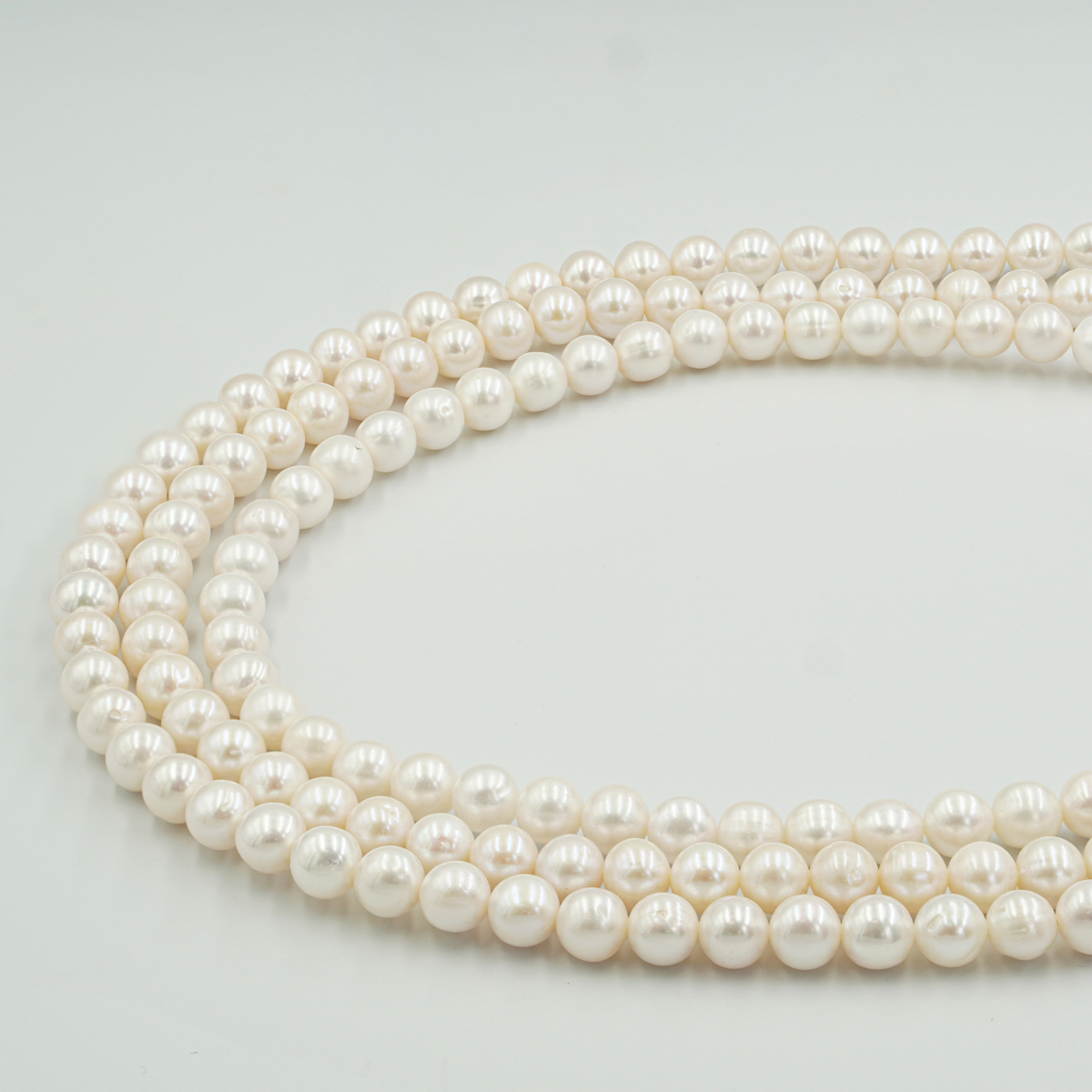 Perle Acqua Dolce fili tondi 8-8,5mm