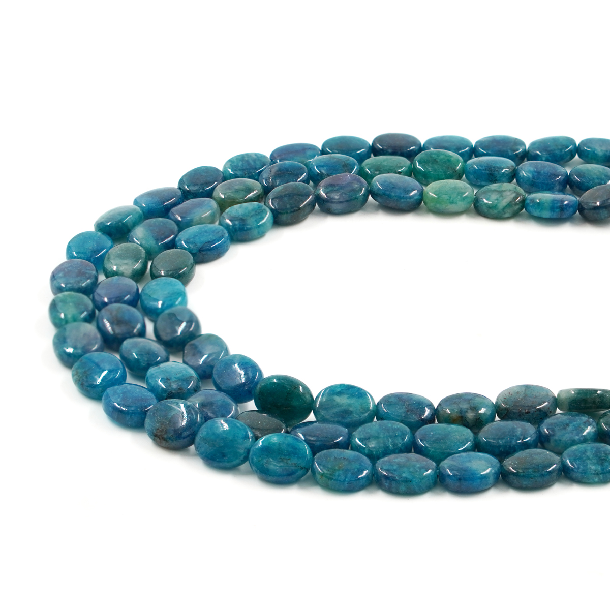 Apatite fili ovali 10x8mm