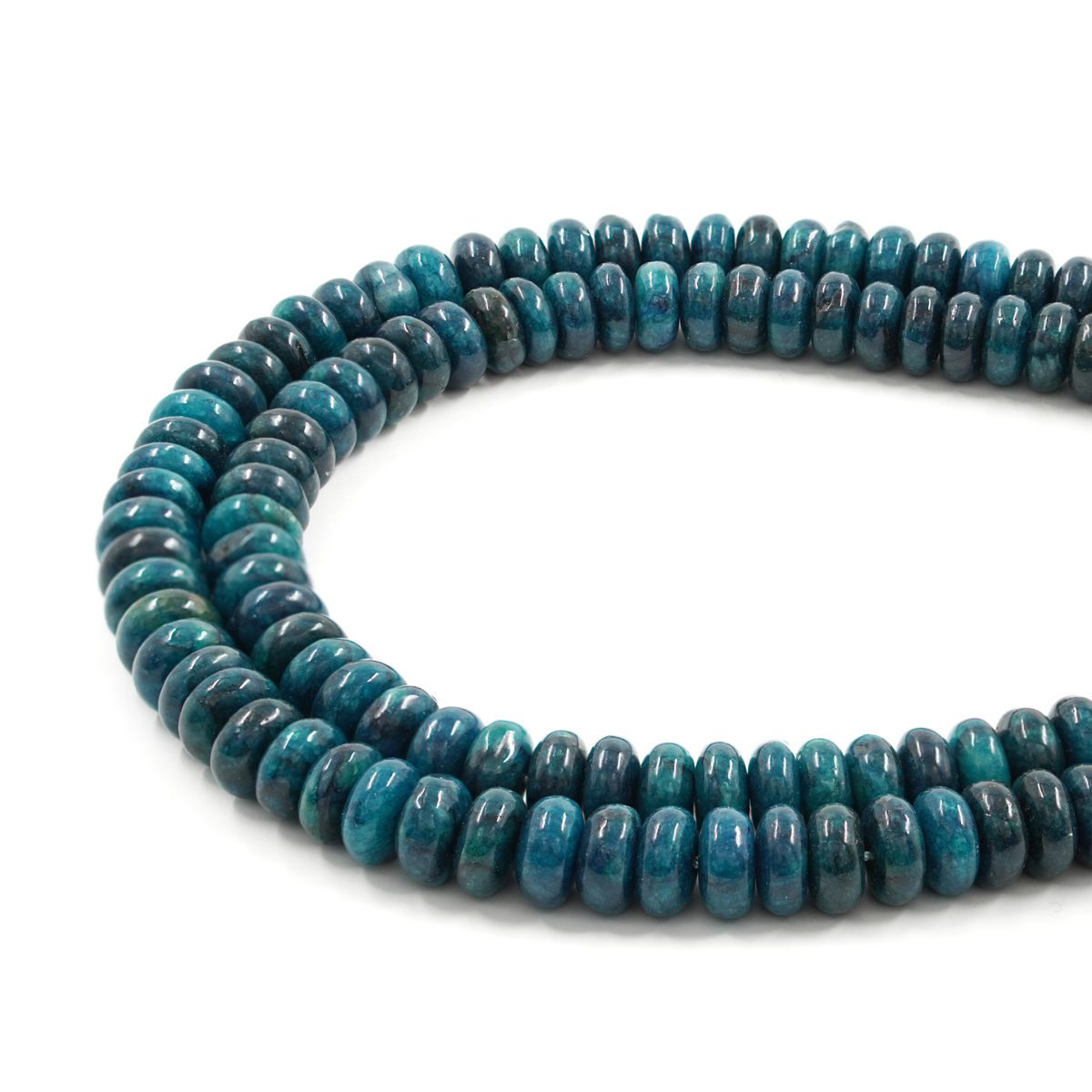 Apatite fili rondelle 10x6mm