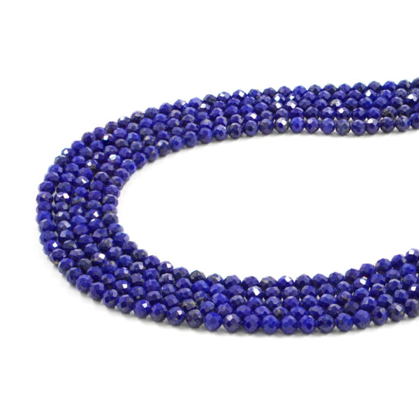 Lapis filo tondo sfaccettato 4mm