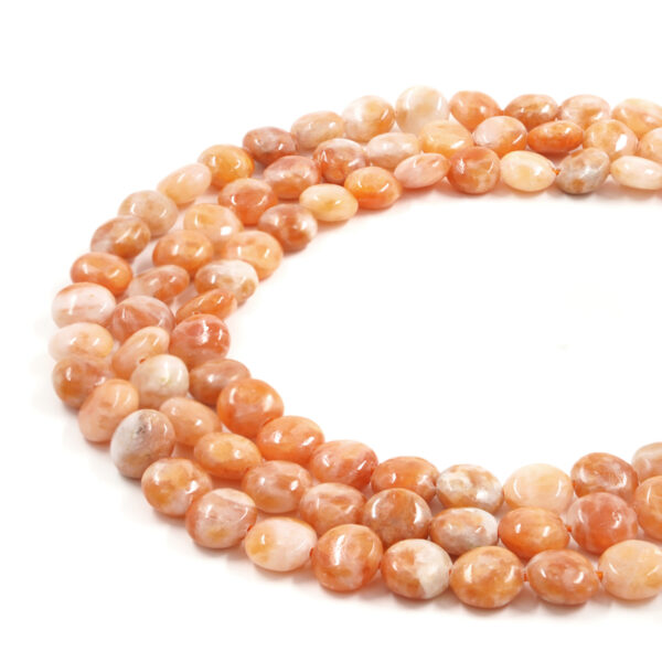 Calcite Arancio fili monete 10mm