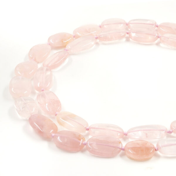 Quarzo Rosa fili ovali misure varie