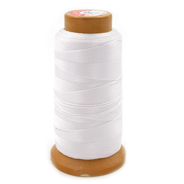 Filo Nylon per infilatura Bianco mis.9