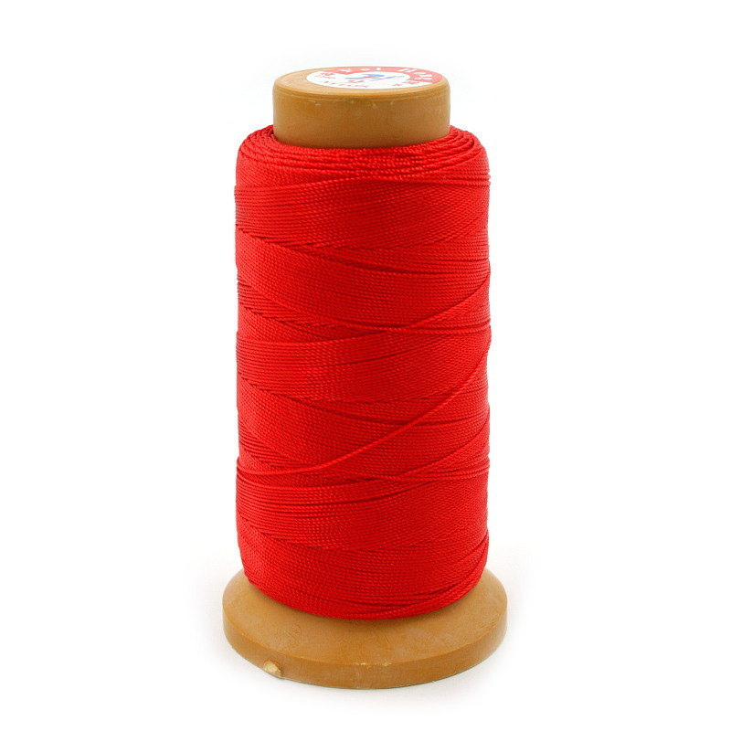 Filo Nylon per infilatura Rosso mis.9
