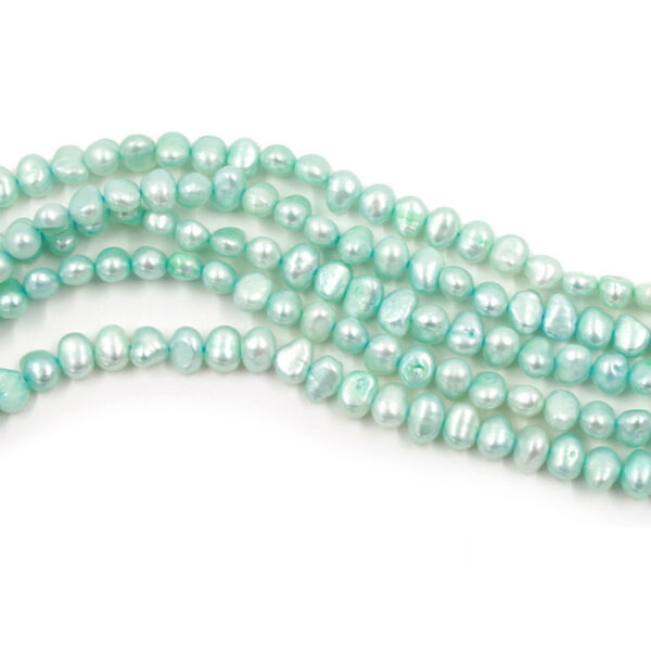 Perle Acqua Dolce fili scaramazze 8-9mm – Celeste