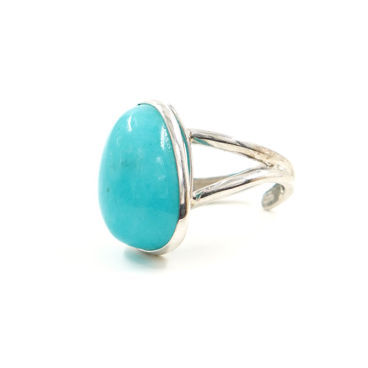 Anello Argento con Amazzonite - Rodiato - immagine 2