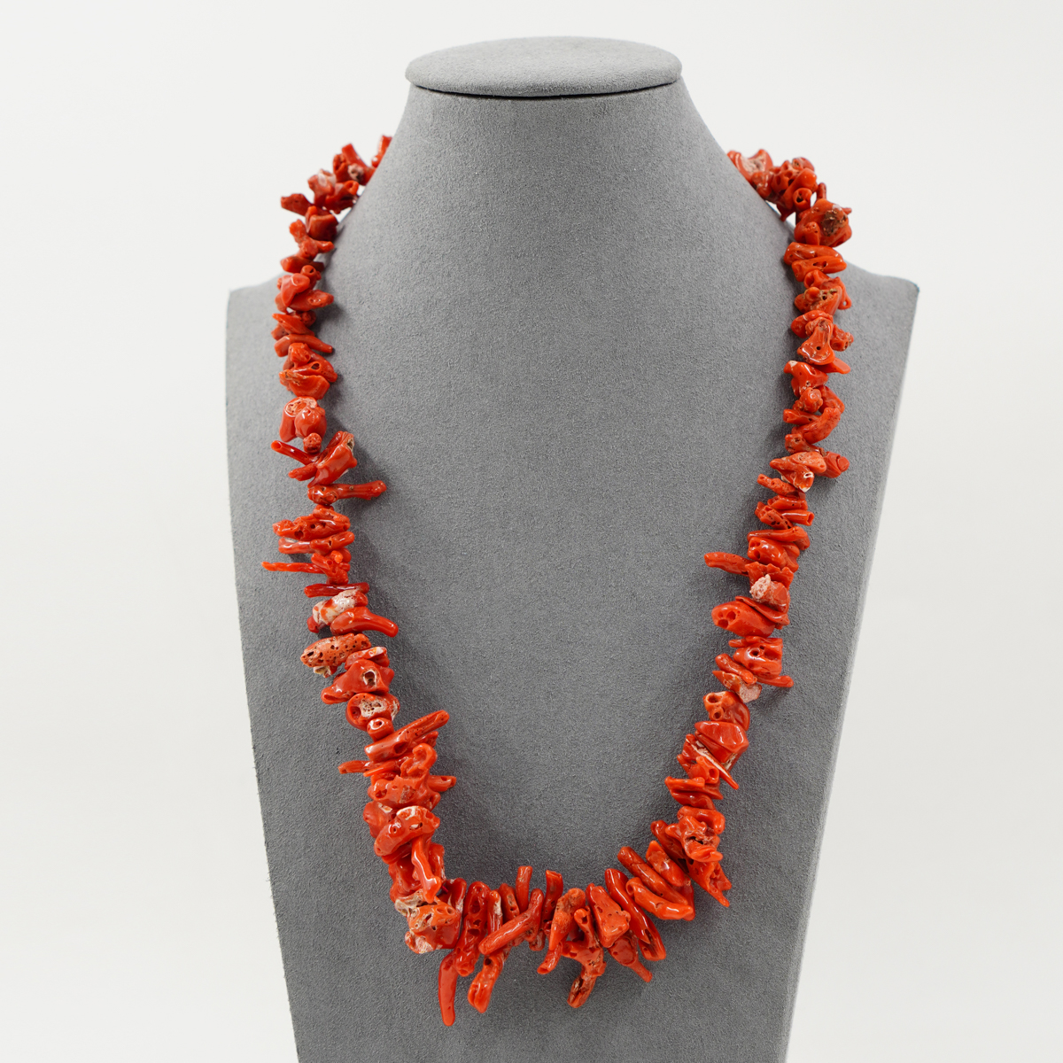 Necklace branch coral golden color silver clasp - Image 2