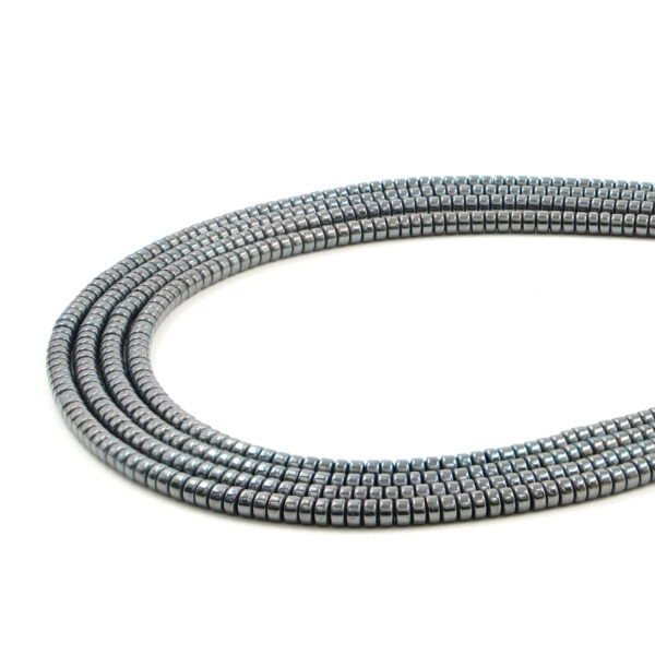 Ematite fili rondelle 3x1,8mm