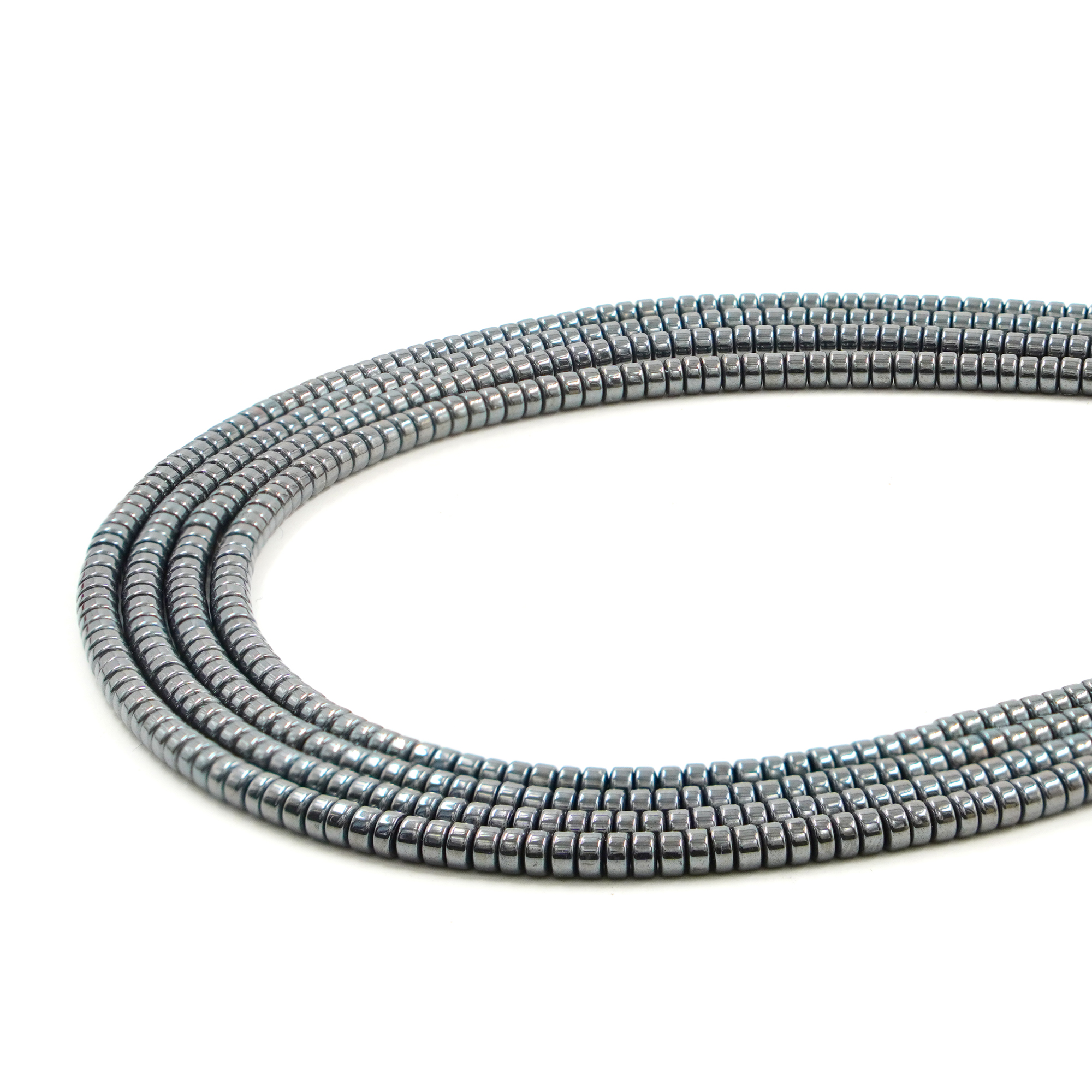 Ematite fili rondelle 3x1,8mm