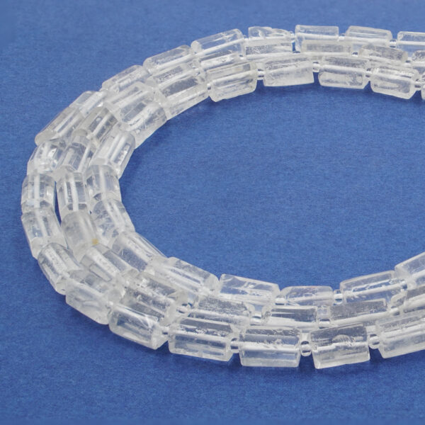 Cristallo fili cilindri sfaccettati 11x7mm