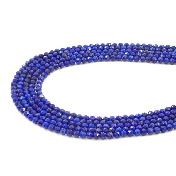 Lapis filo tondo sfaccettato 4mm