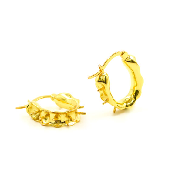 Orecchini in Argento forma arco – Dorato