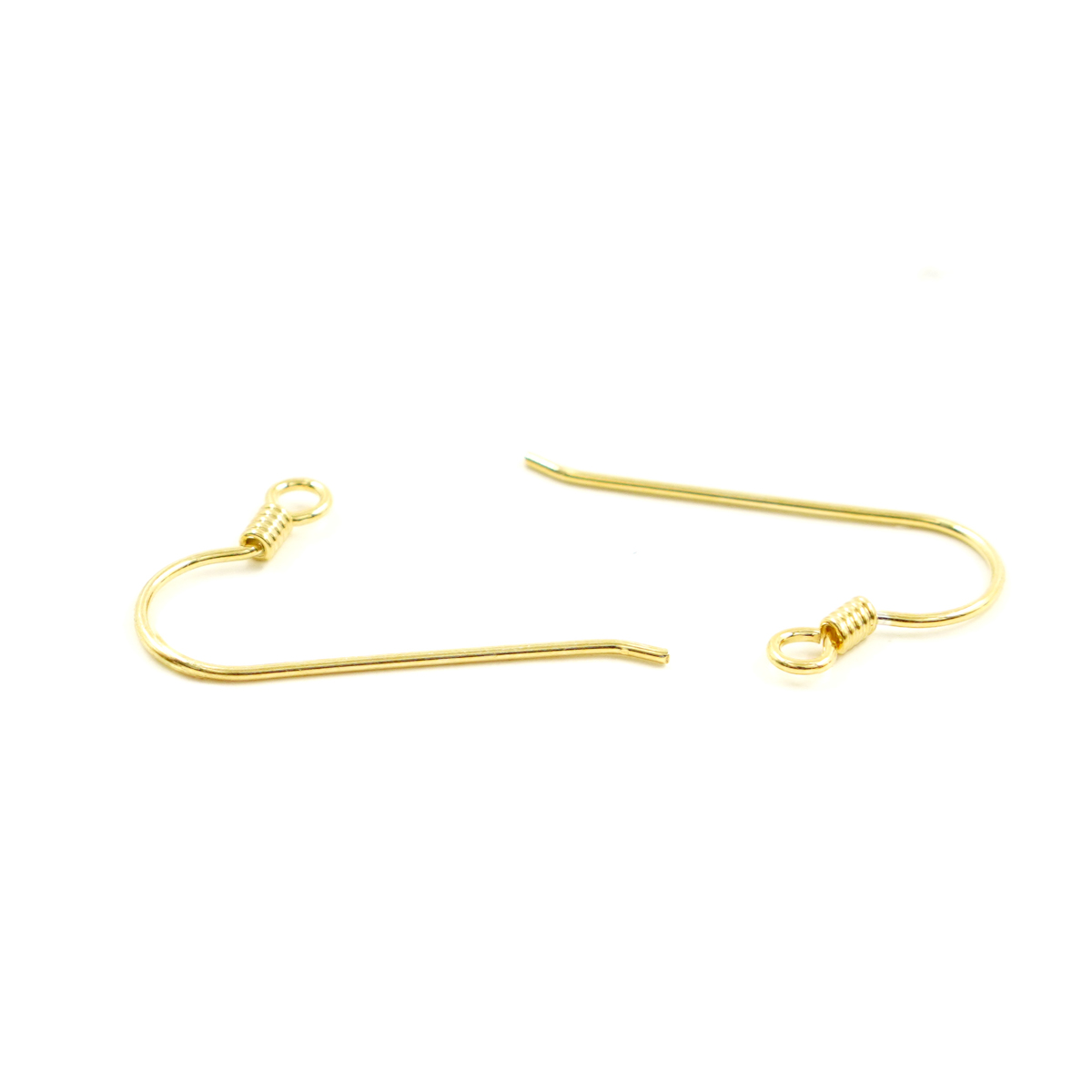 Orecchini argento ami 26mm – Dorati