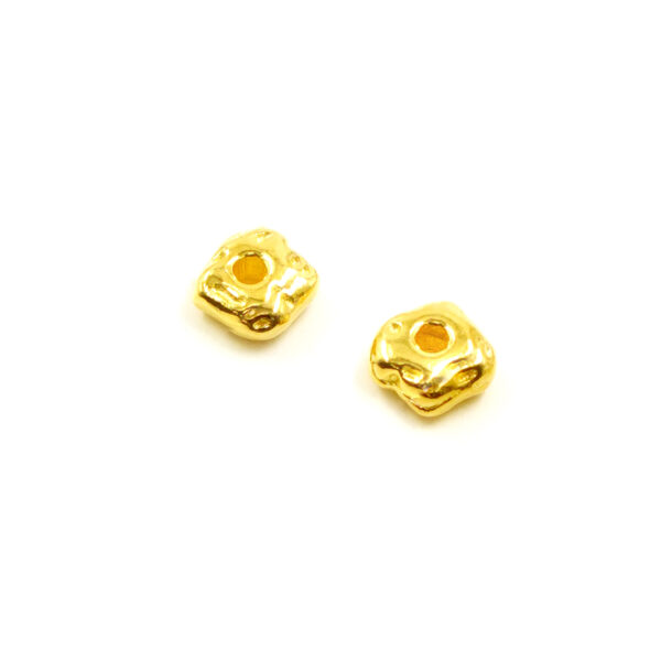 Argento rondelle chips 4mm – Dorato