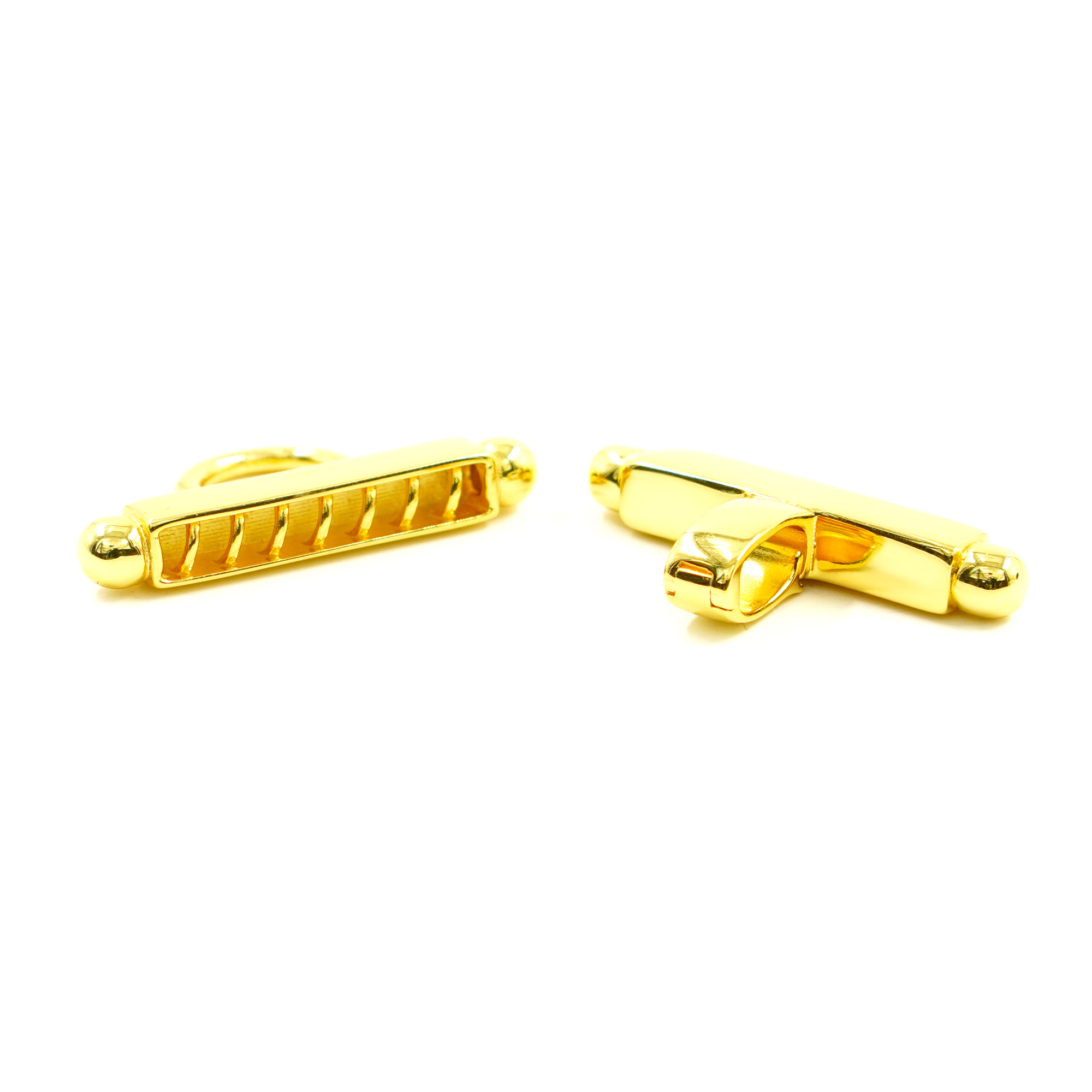 Sterling silver clasp H shape with 7 hooks - Golden Bath